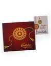 YouBella Rakhi and Greeting Card Combo for Brother (Multi-Colour) (YBRK_76)